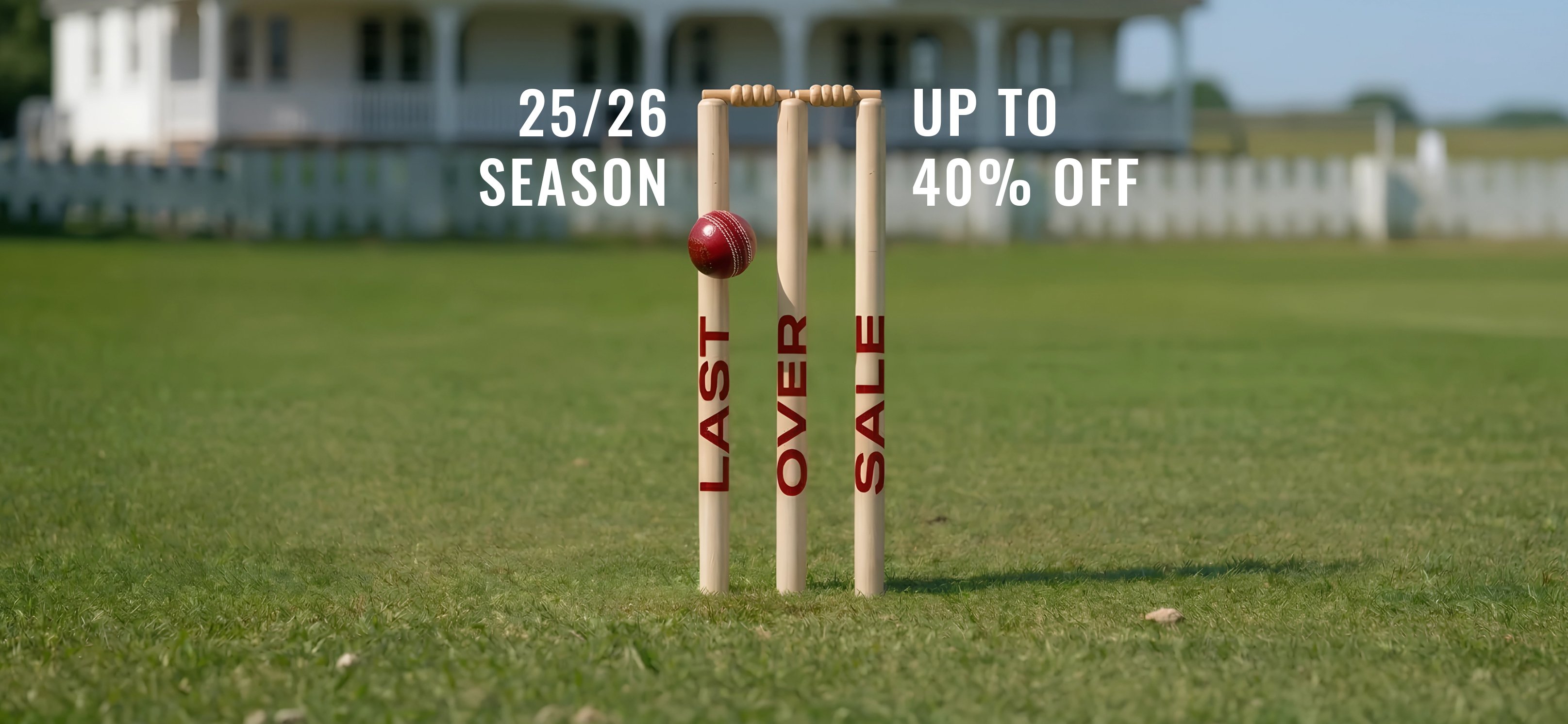 25/26 Season Last Over Sale Banner