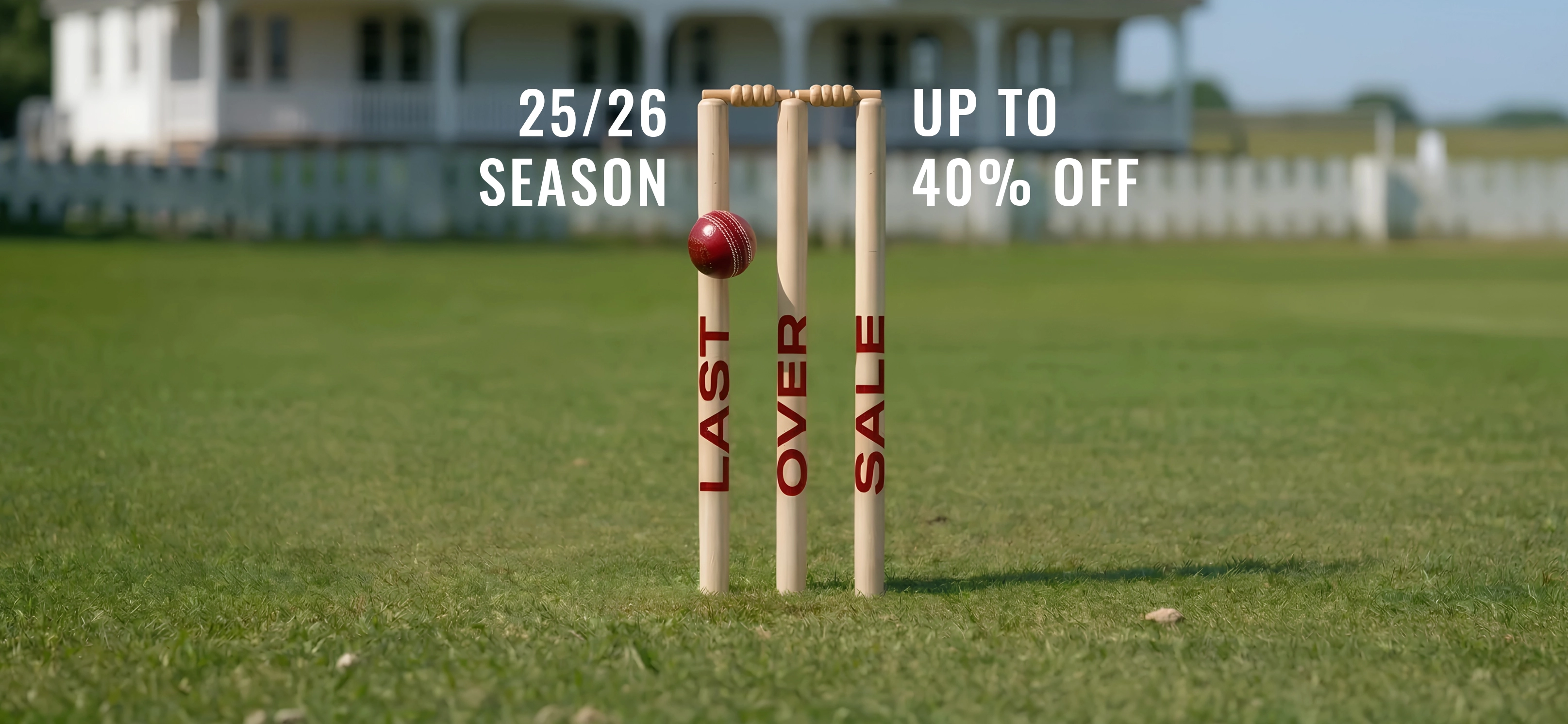 25/26 Season Last Over Sale Banner
