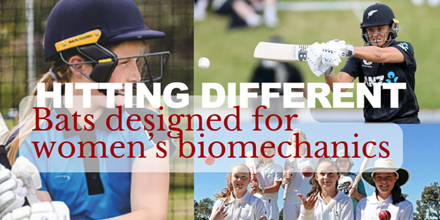 Hitting Different — Bats suited to women’s biomechanics and playing style