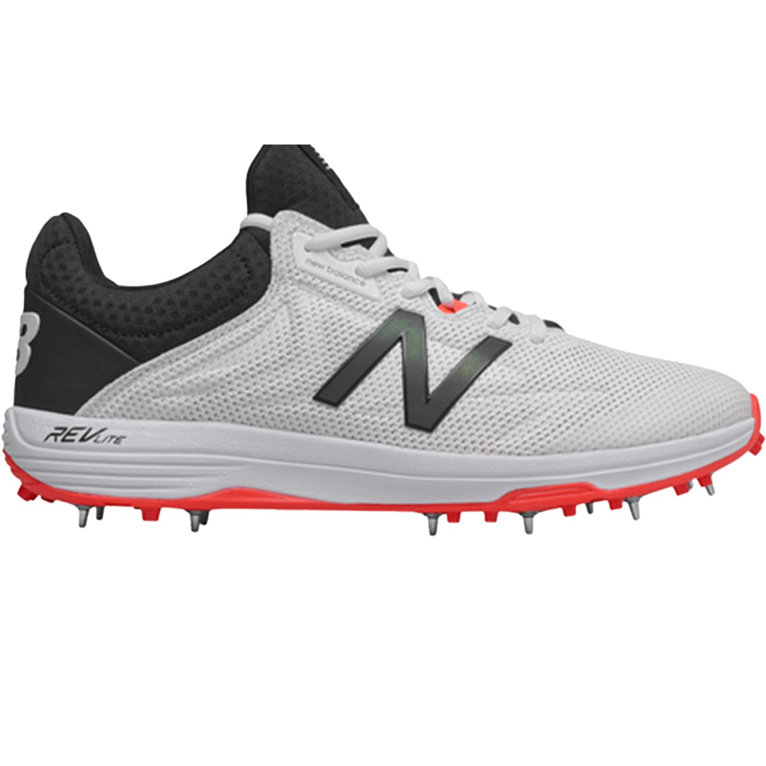 New Balance CK10 BI4 Spike Shoes White/Black/Red Cricket