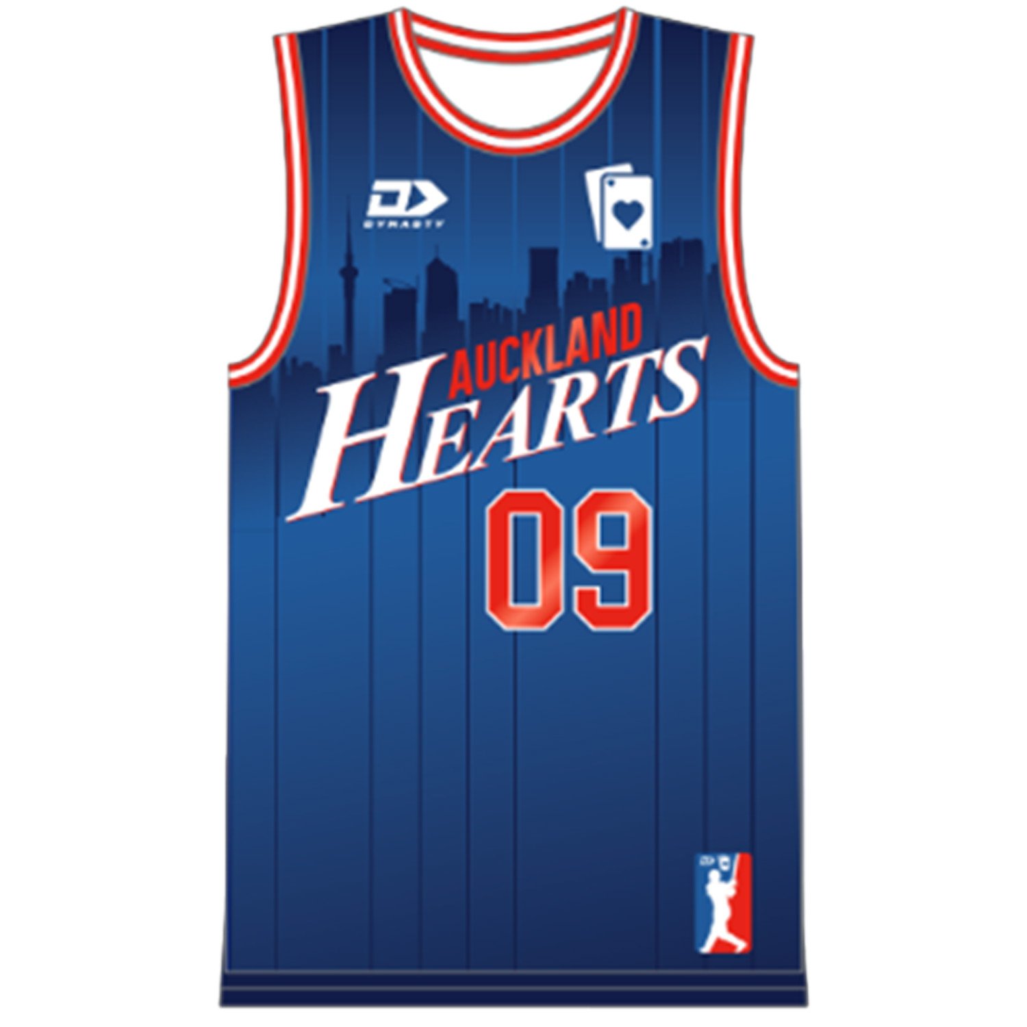 Auckland Hearts Basketball Singlet (24/25) | PROVINCIAL TEAMS