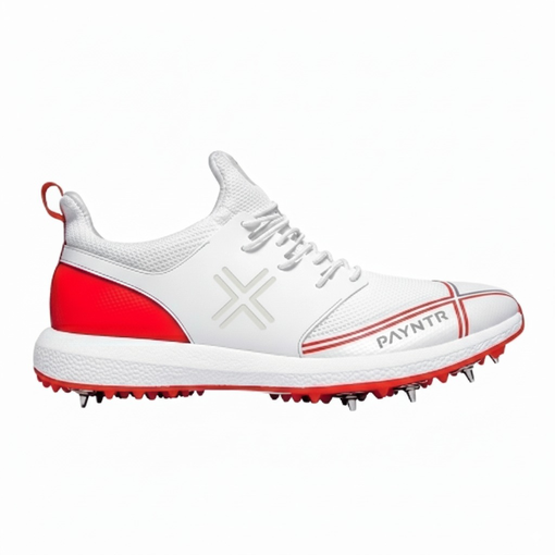 X Junior Spike Shoes - Red (UK Sizing) 