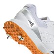 Howzat Spike Shoes - White/Onyx/Tangerine