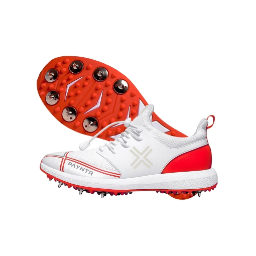 X Junior Spike Shoes - Red (UK Sizing) (17/18)