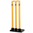 Wooden Stumps with Rubber Base