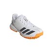Howzat Junior Rubber Shoes - White/Onyx/Tangerine
