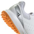 Howzat Junior Rubber Shoes - White/Onyx/Tangerine