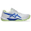 Gel Peake 3 Men's Rubber Shoes - White/Neon Blue