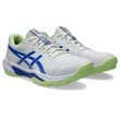 Gel Peake 3 Men's Rubber Shoes - White/Neon Blue
