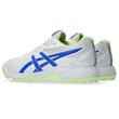 Gel Peake 3 GS Junior Rubber Shoes - White/Neon Blue