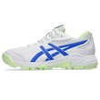 Gel Peake 3 GS Junior Rubber Shoes - White/Neon Blue