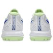 Gel Peake 3 GS Junior Rubber Shoes - White/Neon Blue