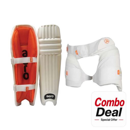 P3 Batting Pads + Thigh Guard Combo