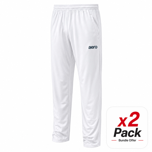 Players Trousers - White - 2 Pack