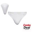 Groin Protector Briefs and Box Combo