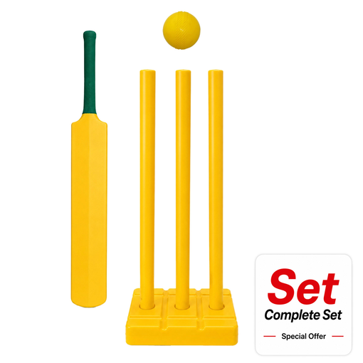 Kiwi Cricket - Bat, Ball and Stumps Set