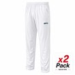 Players Trousers - White - 2 Pack