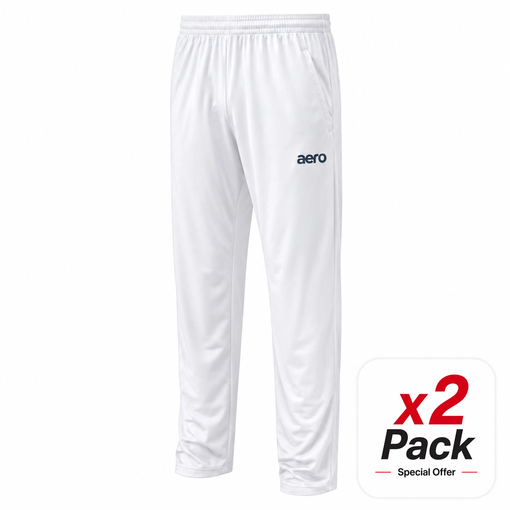 Players Trousers - White - 2 Pack