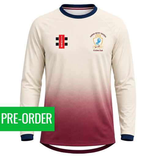 UHUCC (Grays) Cream L/Sleeve Training Tee