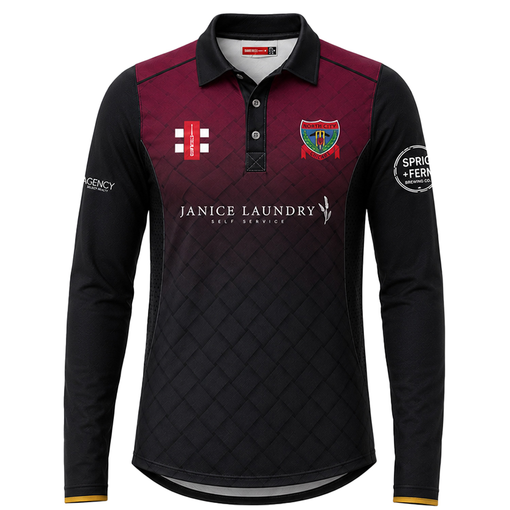 Mens Coloured L/Sleeve Playing Shirt