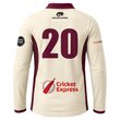 Mens Cream L/Sleeve Playing Shirt