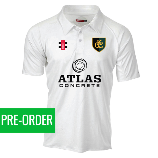 Senior White S/Sleeve Playing Shirt