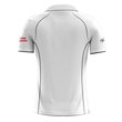 Short Sleeve White Playing Shirt