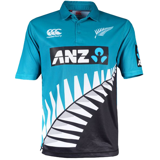 Blackcaps Replica T20 Retro Shirt - Kids (19/20)