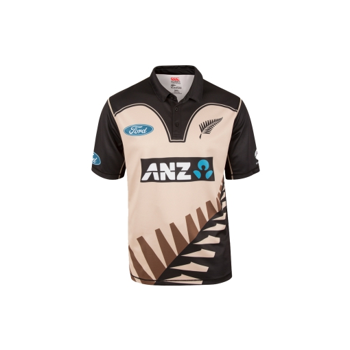 Blackcaps T20 Shirt - Retro Beige (16/17)