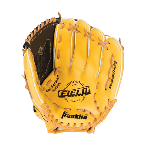 Fieldmaster 13 Inch Tan/Black PVC Catching Mitt